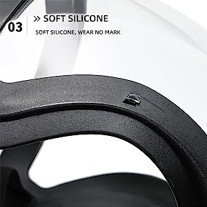 Soft silicone frame