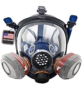 PD-101 Industrial Full Face Organic Vapor & Particulate Reusable Respirator