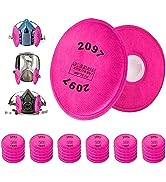 30PCS (15 Pack) 2097 Particulate Filter, Respirator Filter Helps Protect Against Organic Vapors, ...